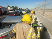 حادث طرق متسلسل على طريق شارع 431 بالقرب من الرملة